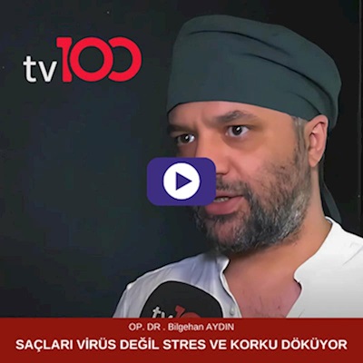 Tv100 Ana Haber Bir Uzman Görüşü Olarak Koronavirüs Ve Saç Dökülmesi Hakkında Görüşlerimizi Aldı