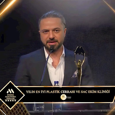 Yılın En İyi Plastik Cerrahı ve Saç Ekim Kliniği BE Aesthetic I Türkiye Altın Marka Ödülleri