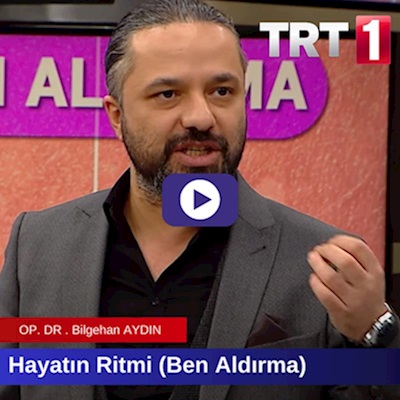 TRT 1 Hayatın Ritmi proğramında " Ben Aldırma " ve estetik konularını konuştuk